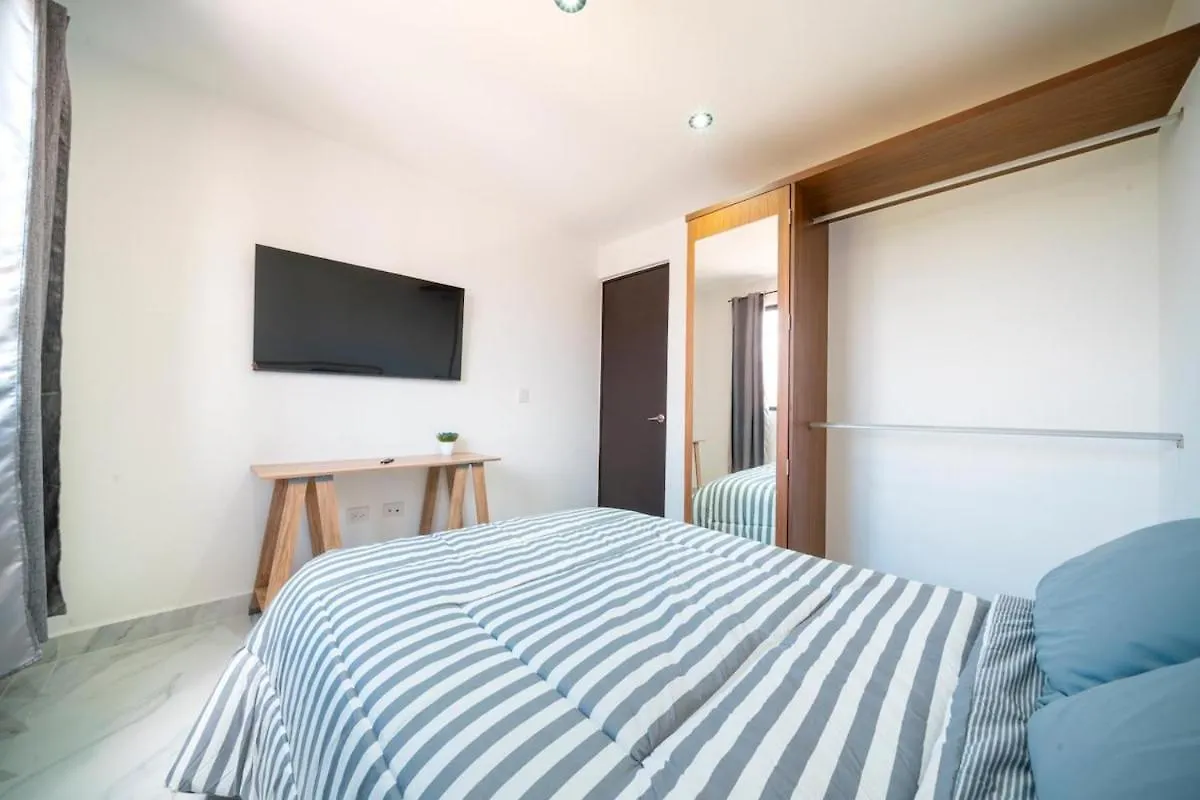 פלאייה דל כרמן Apt Ceiba Tu Refugio Familiar Alberca Y Jardines
