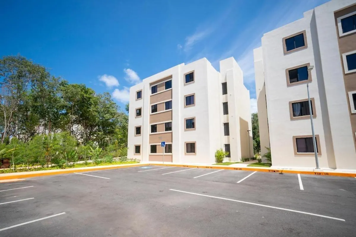 פלאייה דל כרמן Apt Ceiba Tu Refugio Familiar Alberca Y Jardines דירה פלאייה דל כרמן