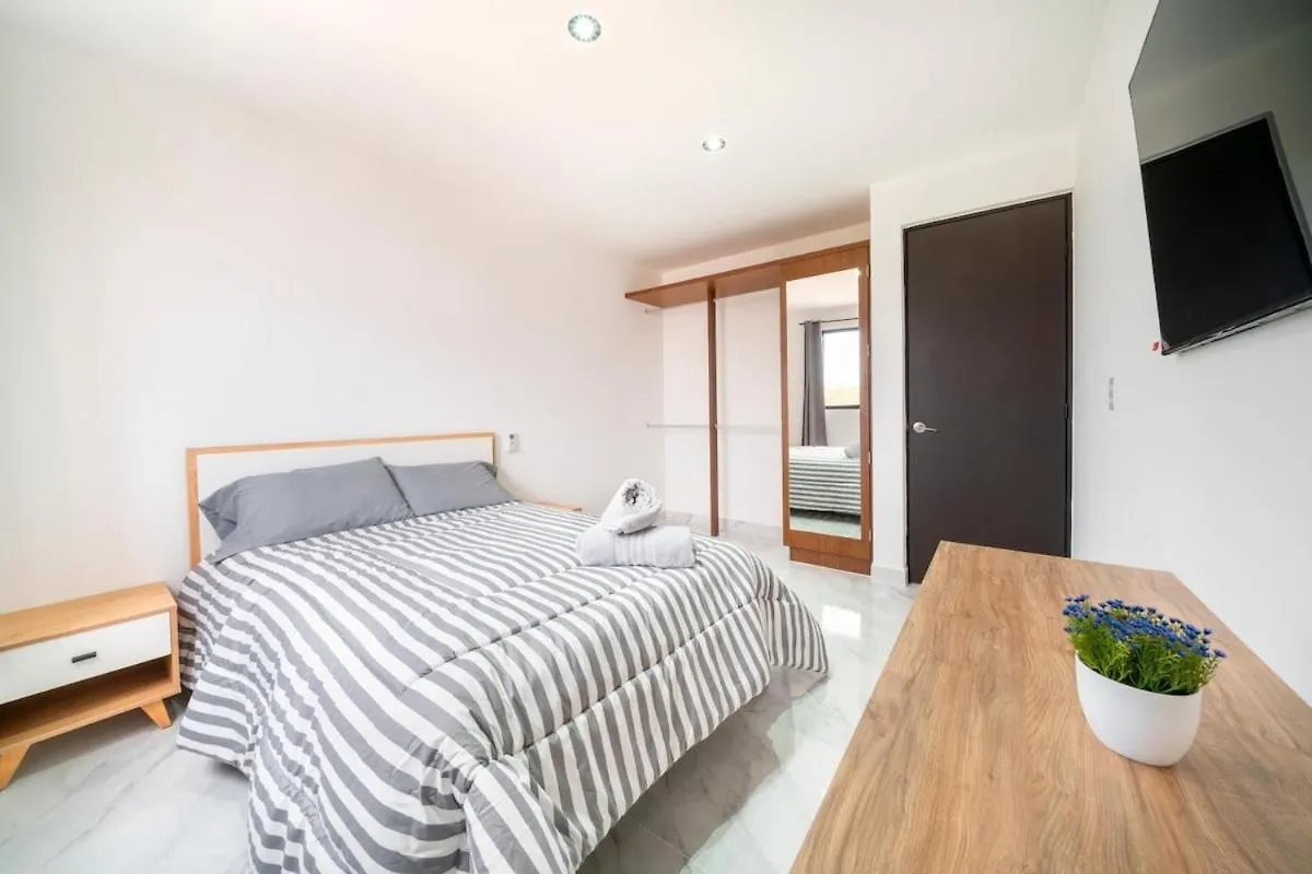 דירה פלאייה דל כרמן Apt Ceiba Tu Refugio Familiar Alberca Y Jardines מקסיקו