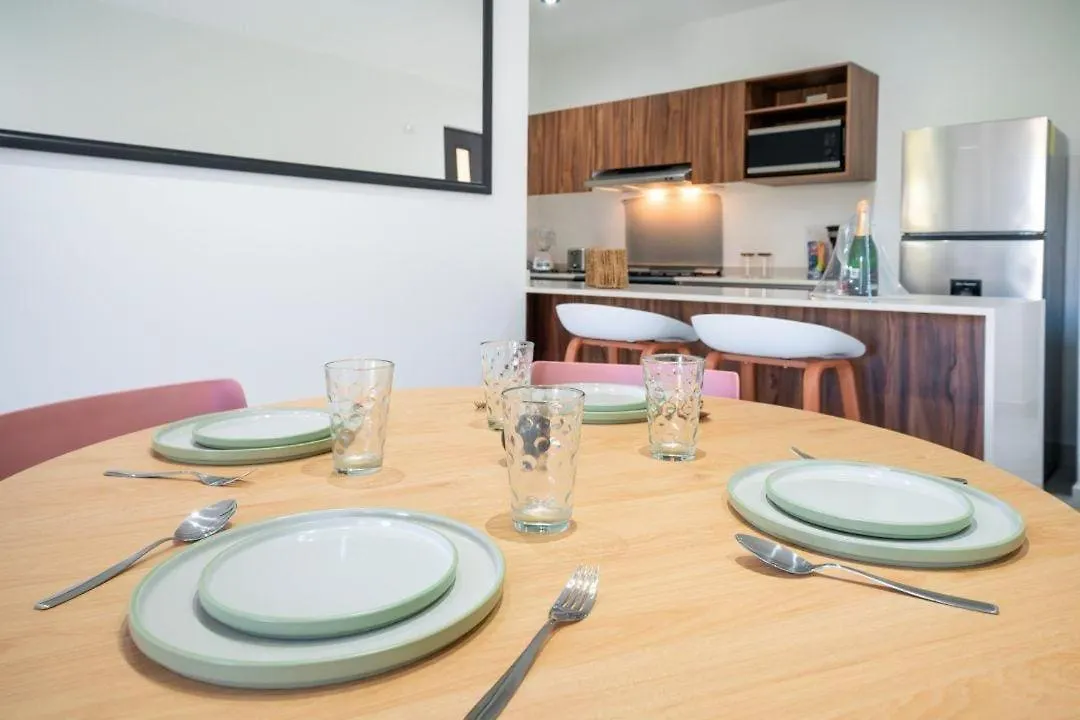 דירה פלאייה דל כרמן Apt Ceiba Tu Refugio Familiar Alberca Y Jardines